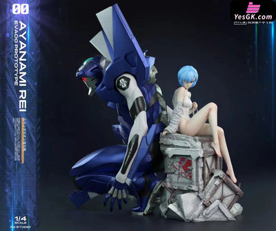 EVA Ayanami Rei & EVA Unit-00 Modified Statue - Fallen Angel Studio [Pre-Order Closed] Full Payment / C:Deluxe (A
