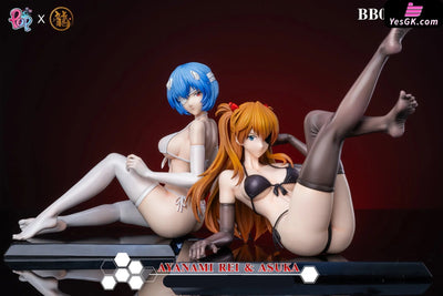 Neon Genesis Evangelion Bb#9 #10 Rei Ayanami Asuka Resin Statue - Dragon Studio & Pop Studio [Pre -