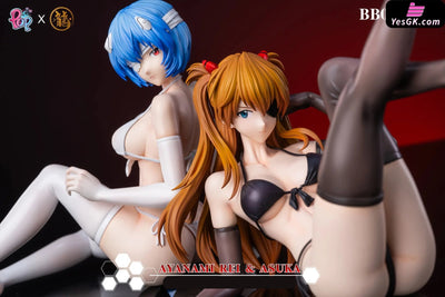 Neon Genesis Evangelion Bb#9 #10 Rei Ayanami Asuka Resin Statue - Dragon Studio & Pop Studio [Pre -