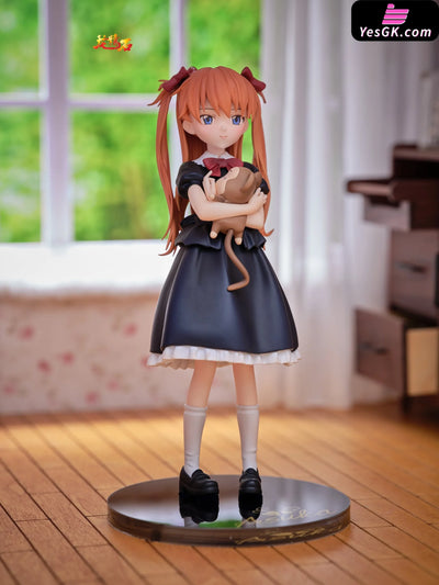 Neon Genesis Evangelion Dress Ver. Childhood Asuka Statue - Dragon Stone Studio [Pre - Order]