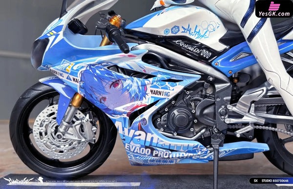 EVA Motorcycle Girl Rei GK Statue - SX Studio [Pre-Order] EVA