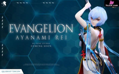 Neon Genesis Evangelion National Style Cheongsam Rei Ayanami Statue - Feng Studio [Pre - Order]