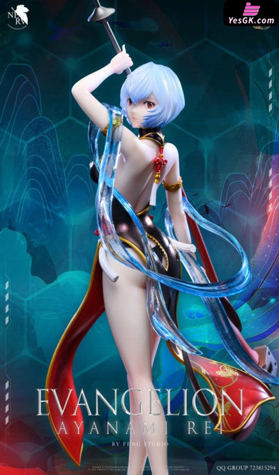 Neon Genesis Evangelion National Style Cheongsam Rei Ayanami Statue - Feng Studio [Pre - Order]