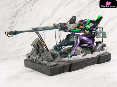 Neon Genesis Evangelion Rebuild Of Operation Yashima Unit - 01 Premium Metallic Color Ver. Statue