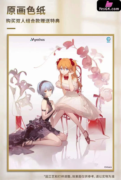Neon Genesis Evangelion Rei Ayanami & Shikinami Asuka Langley Statue - Myethos Studio [Pre-Order]