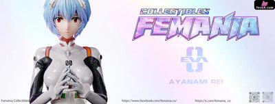 Neon Genesis Evangelion Rei Ayanami Statue - Femania Studio [Pre - Order]