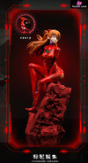 Eva Sitting Asuka Gk Statue - Instant Noodles Cat Studio [Pre-Order] Deposit / Standard Version(Red