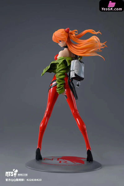 Neon Genesis Evangelion Soryu Asuka Langley-Departure Statue - Mud Toys Studio [Pre-Order]