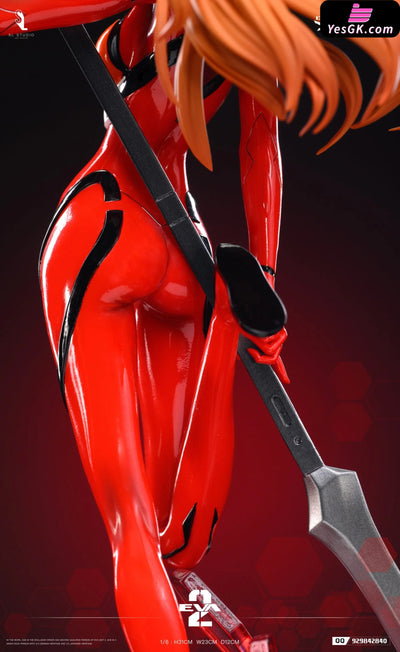 EVA Soryu Asuka Langley Plug Suit GK Statue - SL Studio [Pre-Order] EVA