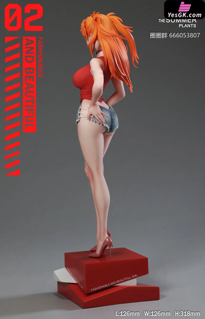 EVA Summer Girlfriend Series Campus Belle Asuka GK Statue - THE SUMMER PLANTS Studio [Pre-Order] EVA