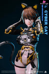 Evan Lee Cyber Cat Resin Statue - Wingtoys Studio [Pre-Order]