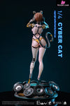 Evan Lee Cyber Cat Resin Statue - Wingtoys Studio [Pre-Order]