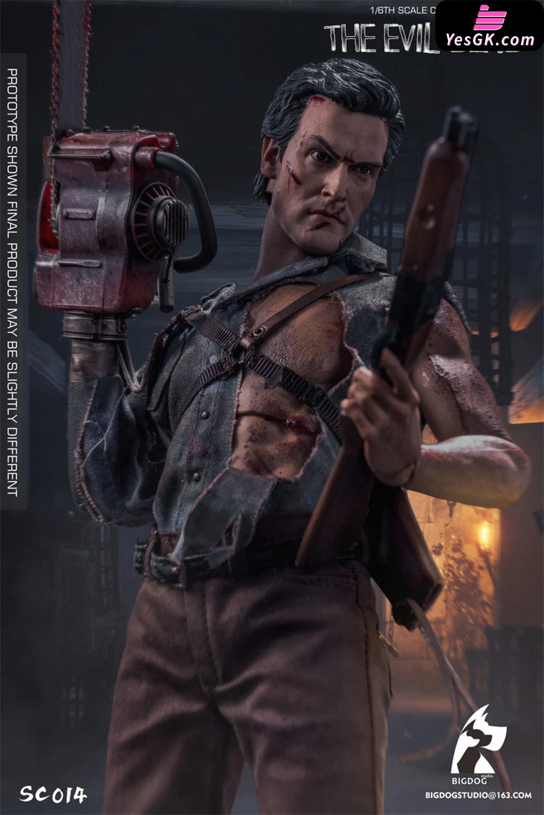 Evil Dead NOSC014/5 Ash Williams 1/6 Mobile Collection Soldier