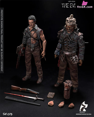 Evil Dead NOSC014/5 Ash Williams 1/6 Mobile Collection Soldier Action Figure - BIGDOG Studio [Pre-Order] Deposit