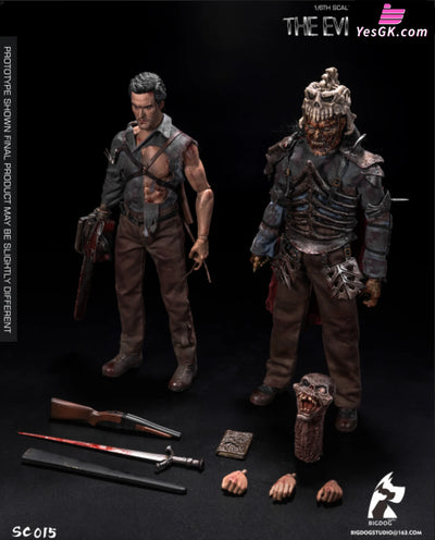 Evil Dead NOSC014/5 Ash Williams 1/6 Mobile Collection Soldier Action Figure - BIGDOG Studio [Pre-Order] Others