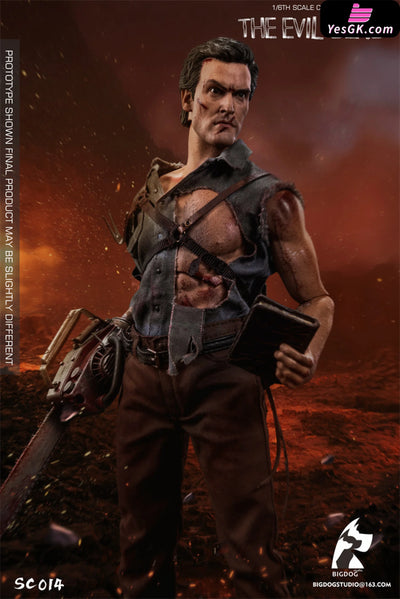 Evil Dead NOSC014/5 Ash Williams 1/6 Mobile Collection Soldier Action Figure - BIGDOG Studio [Pre-Order] Others