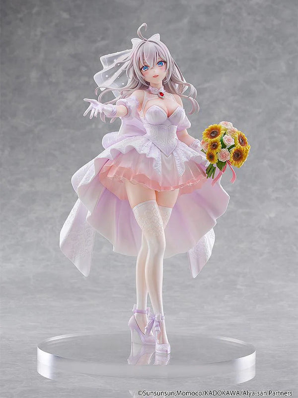 Alya Sometimes Hides Her Feelings in Russian Alya Wedding Dress 1/7 Scale Figure (Licensed) - KADOKAWA [Pre-Order]