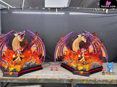 Fairy Tail 01 The Fire Dragon Natsu Dragneel GK Statue - SAKURA Studio [In-Stock] Fairy Tail