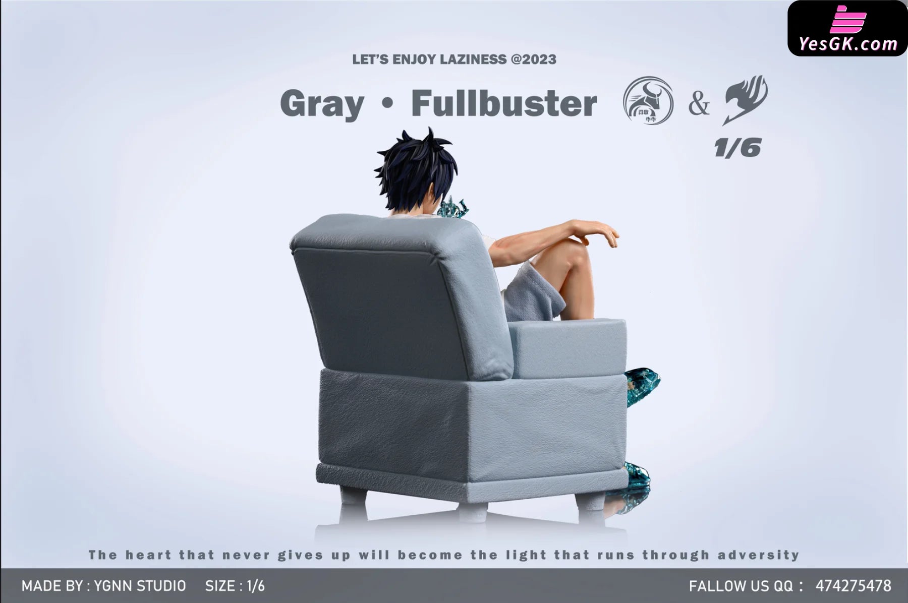 Fairy Tail Gray Fullbuster Resin Statue - Ygnn Studio [Pre-Order]