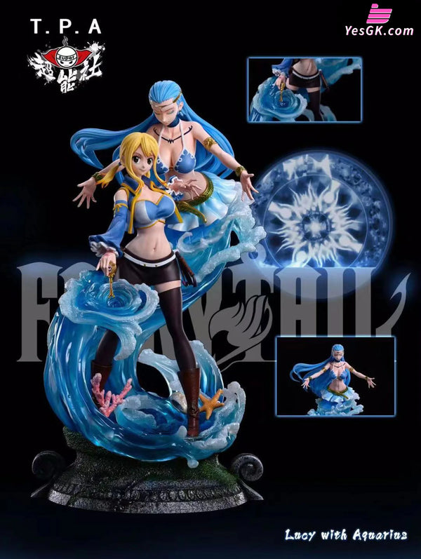 Fairy Tail Lucy with Aquarius GK Statue - TPA Studio [In-Stock] - Full Payment - Fairy Tail