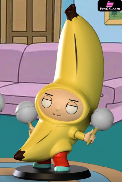 Family Guy Stewie Griffin & Brian Griffin Banana Dance Trendy Toy Figure Statue - GUY Studio [Pre-Order] Deposit