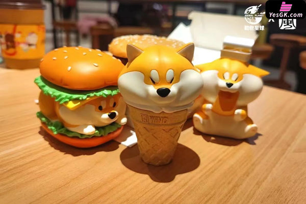 Fast Food Shiba Inu Series #2 Statue - Animal Planet [In-Stock] Full Payment / Set Others