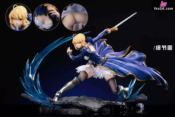 Fate Artoria Pendragon & Artoria Pendragon Alter 1/4 Statue - Xpic Studio [In-Stock] - Full Payment / Artoria Pendragon