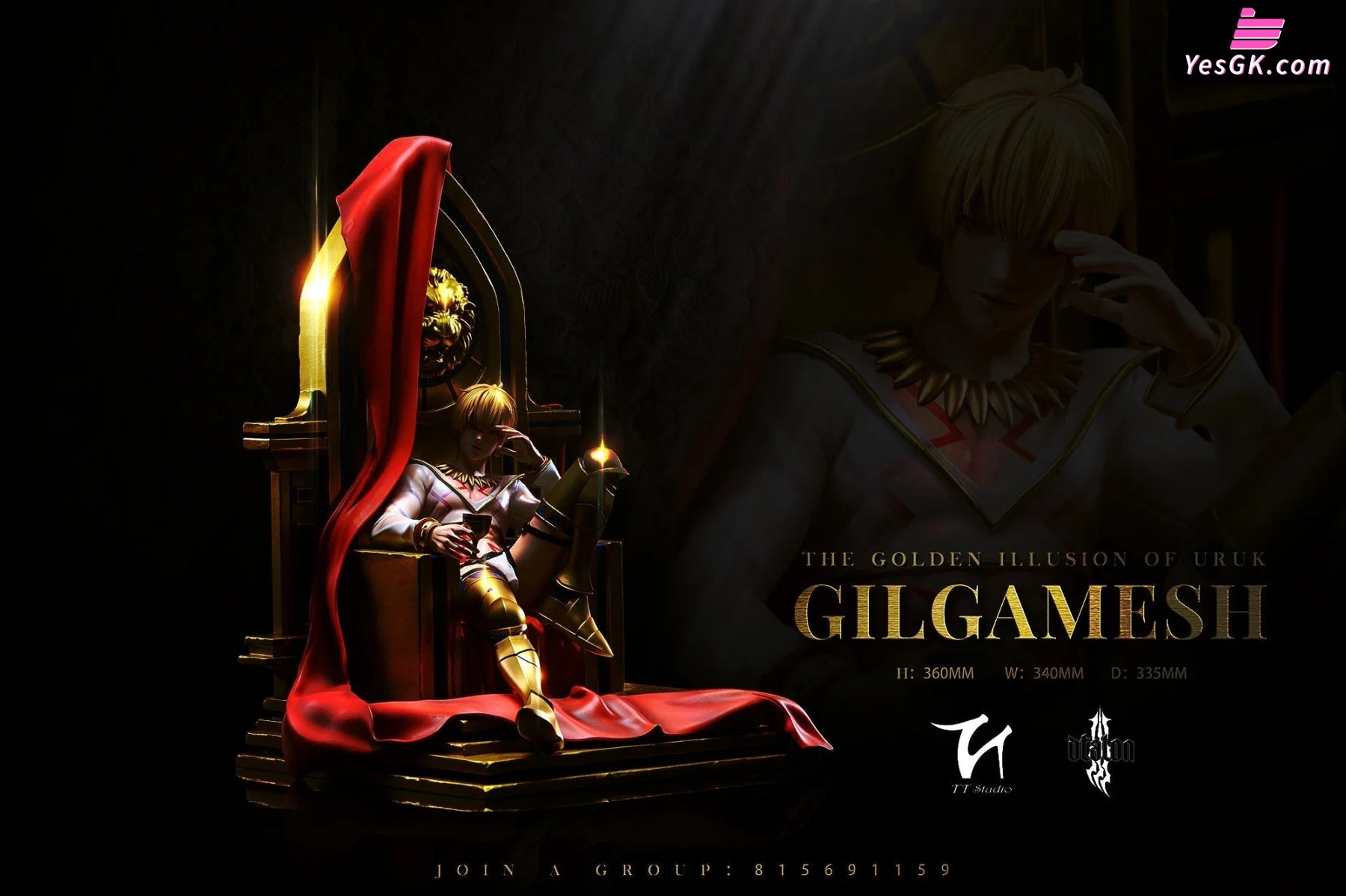 Fate Gilgamesh Resin Statue - Tt Studio & Dtalon [Pre-Order]