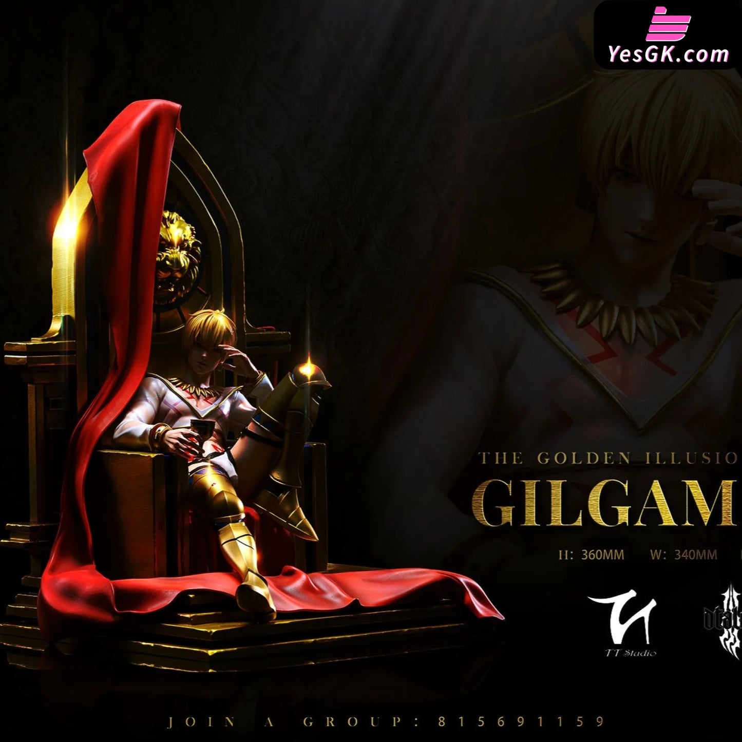 Fate Gilgamesh Resin Statue - Tt Studio & Dtalon [Pre-Order]