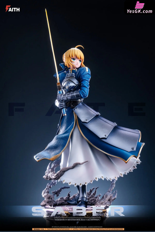 Fate Grand Order Saber Altria Pendragon GK Statue - Faith Studio [Pre-Order] Deposit / Dimensional version Fate