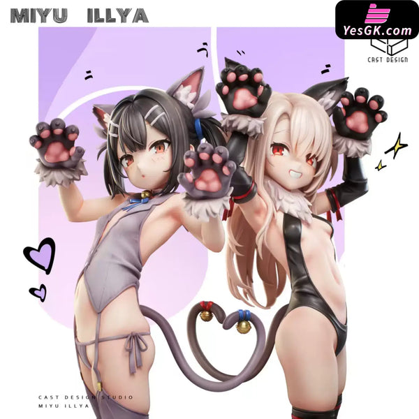 Fate Illya & Miyu 1/6 Statue - Cast Design Studio [Pre-Order] - Fate