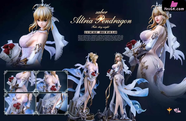 Fate Saber Artoria Pendragon Wedding Dress GK Statue - DT Studio [In-Stock] - Fate