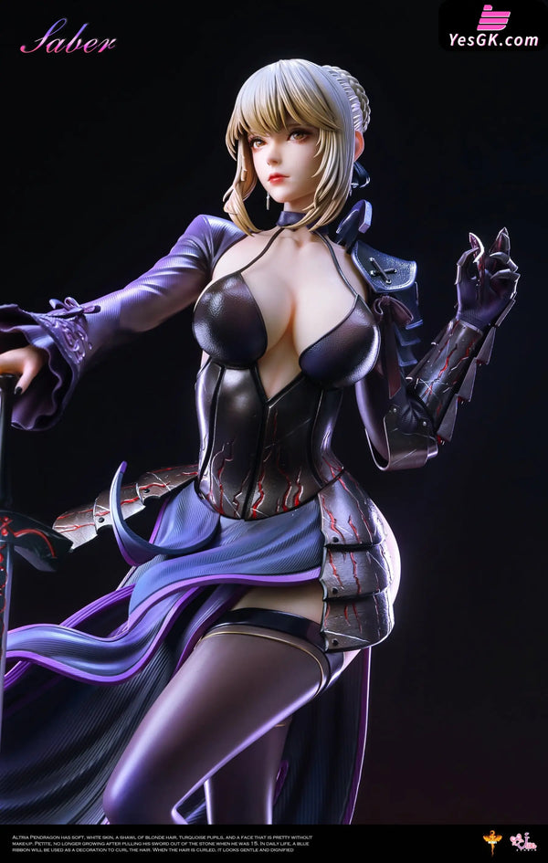 Fate Stay Night Altria Utopia Black And White Resonance Statue - Dt Studio & Ume [Pre-Order]