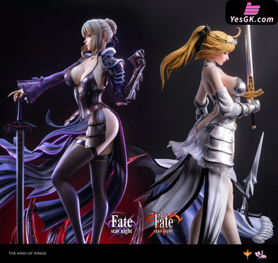 Fate Stay Night Altria Utopia Black And White Resonance Statue - Dt Studio & Ume [Pre-Order]