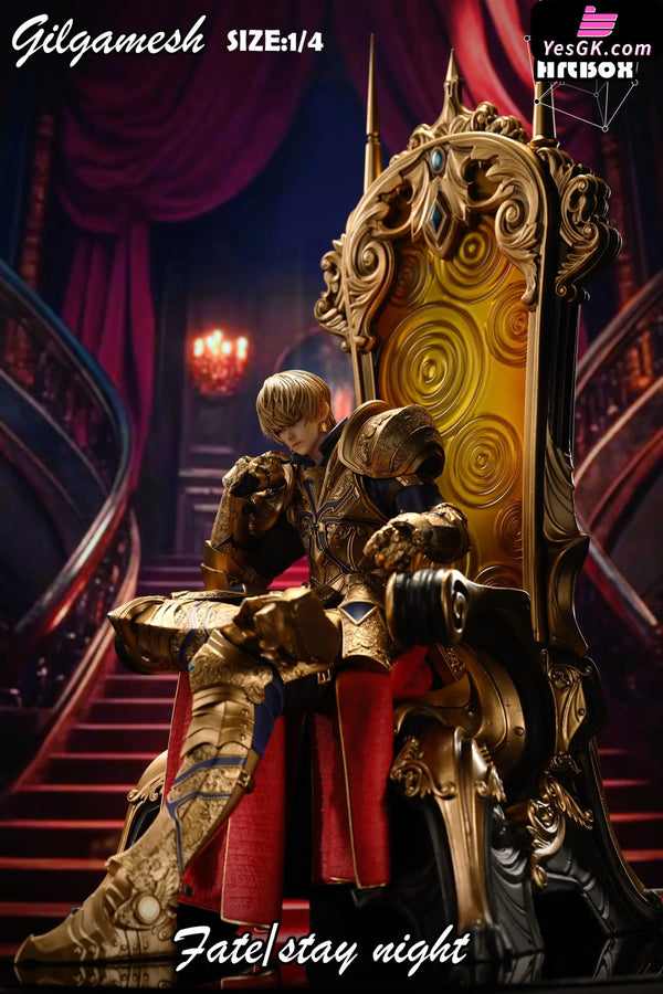 Fate/Grand Order King’s Throne Gilgamesh 1/4 GK Statue - ArtBox Studio [Pre-Order] Fate