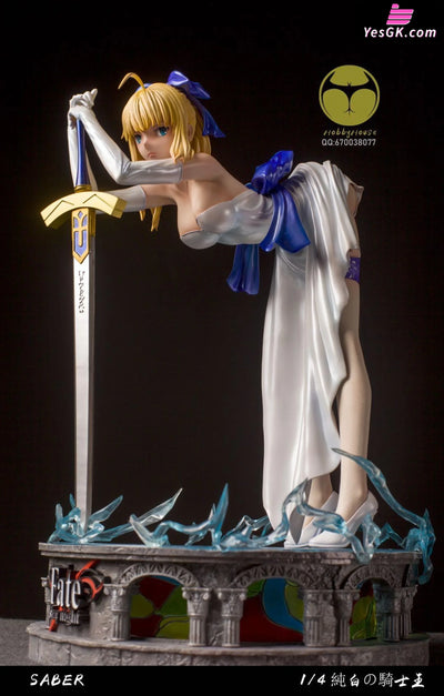 Fate/stay night White Dress Saber 1/4 GK Statue - HOBBYHouse Studio [In-Stock] Full Payment Fate