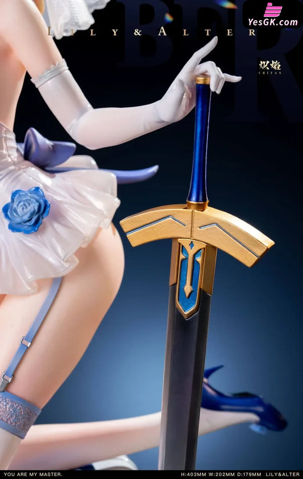 Fate Wedding Dress Lily & Alter Statue - CHIYAN Studio