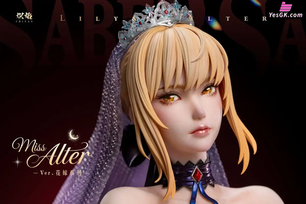 Fate Wedding Dress Lily & Alter Statue - CHIYAN Studio