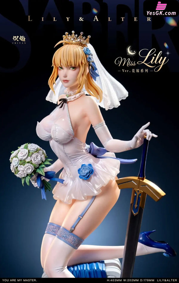 Fate Wedding Dress Lily & Alter Statue - CHIYAN Studio