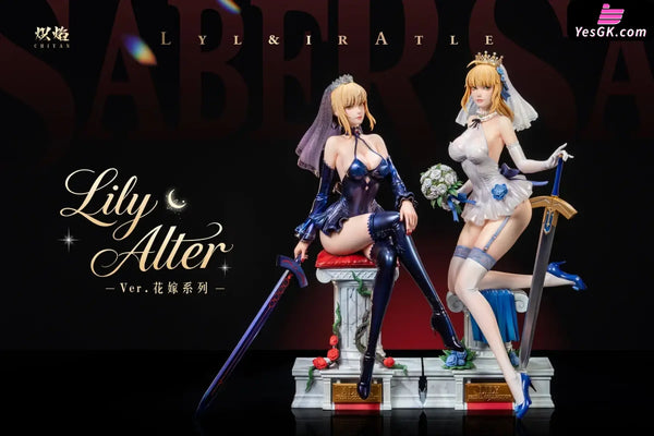 Fate Wedding Dress Lily & Alter Statue - CHIYAN Studio
