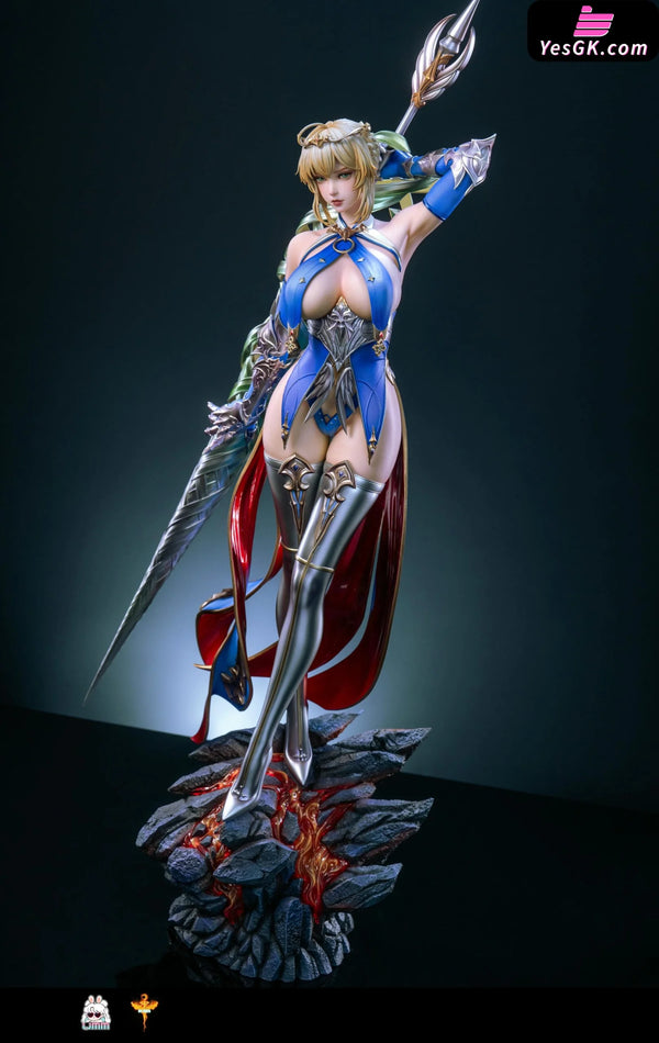 Fate White Lancer & Black Lancer Resonant Saber Artoria Pendragon GK Statue - UMM Studio [Pre-Order] Deposit / B Lady