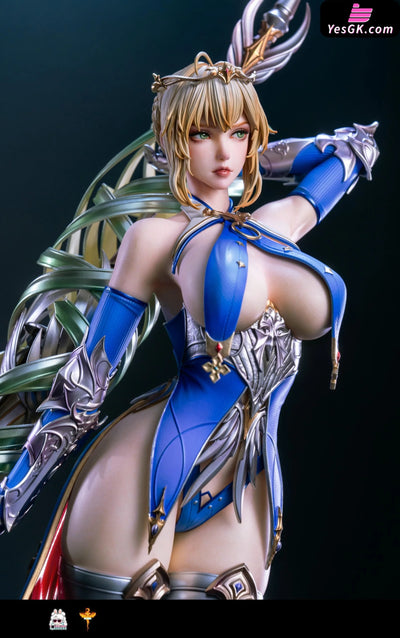 Fate White Lancer & Black Lancer Resonant Saber Artoria Pendragon GK Statue - UMM Studio [Pre-Order] Fate
