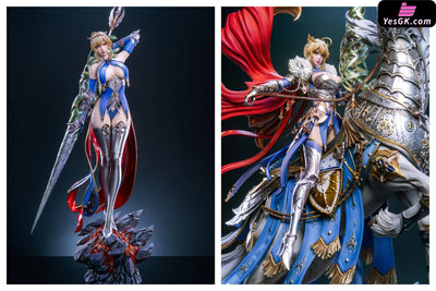 Fate White Lancer & Black Lancer Resonant Saber Artoria Pendragon GK Statue - UMM Studio [Pre-Order] Deposit / A + B