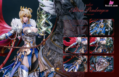 Fate White Lancer & Black Lancer Resonant Saber Artoria Pendragon GK Statue - UMM Studio [Pre-Order] Deposit / A Knight
