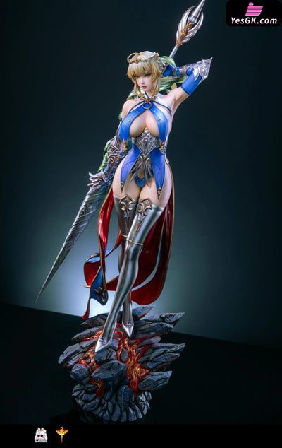Fate White Lancer & Black Lancer Resonant Saber Artoria Pendragon GK Statue - UMM Studio [Pre-Order] Deposit / B Lady