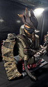 Bloodborne Meat Saw & Hunter Pistol Hunter Bust GK Statue - Panda Studio [In-Stock]