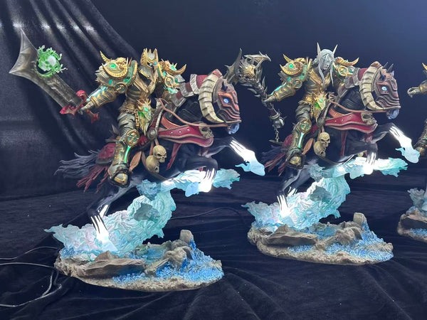 World of Warcraft Knights of the Ebon Blade #2 Dreadwyrm Battleplate GK Statue - Four Horsemen Studio [In-Stock]