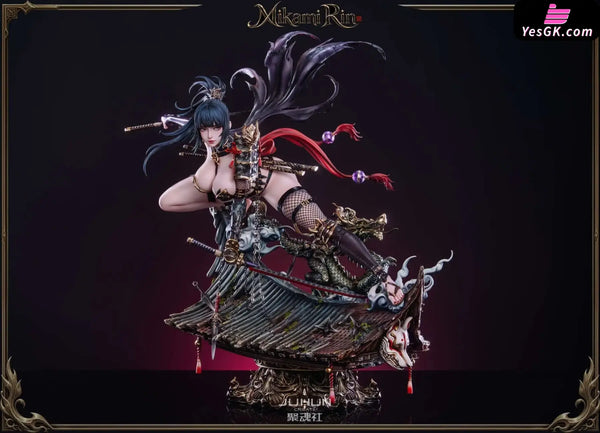 Female Ninja Mikami Rin Statue - JuHun Create Studio