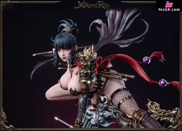 Female Ninja Mikami Rin Statue - JuHun Create Studio