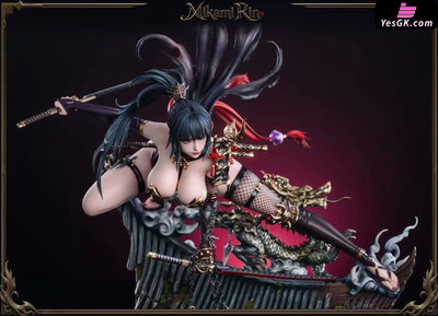 Female Ninja Mikami Rin Statue - JuHun Create Studio